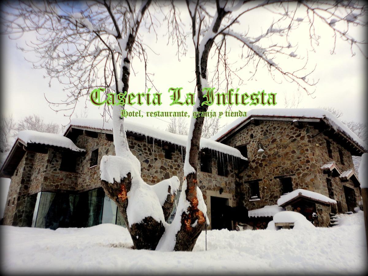 Caseria La Infiesta Caleao Buitenkant foto